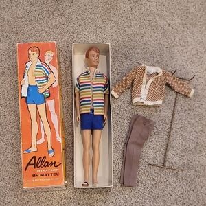 Mattel Allan Doll with Striped Jacket and Blue Shorts